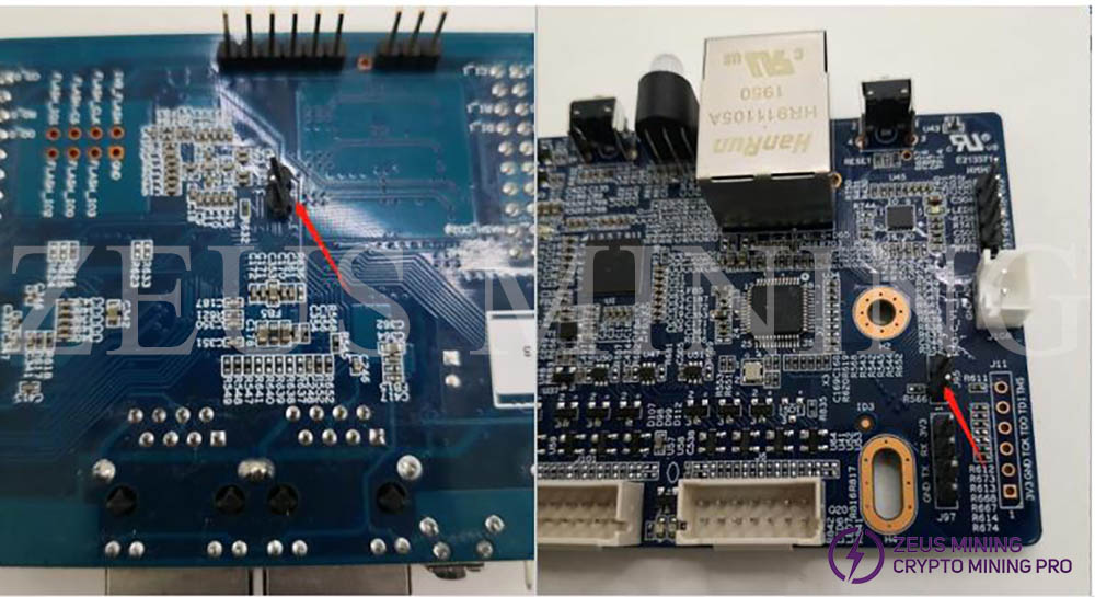 MM board connection MM board connection