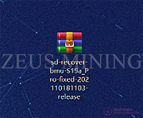 S19a Pro card flashing firmware