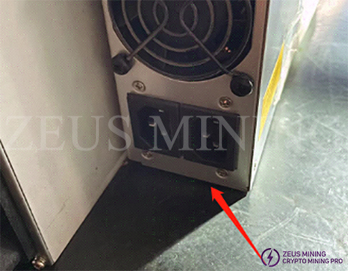 Power off S19j Pro miner