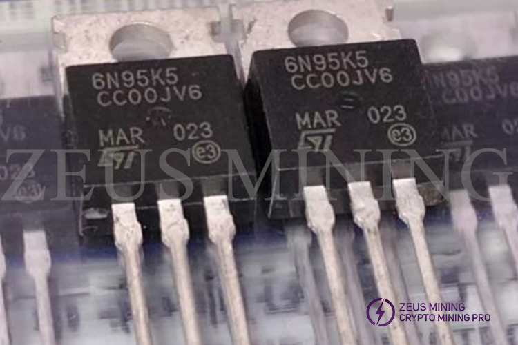power MOSFET for STP6N95K5