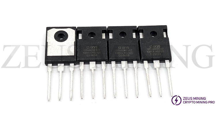 IXFH80N65X2 MOSFET chip