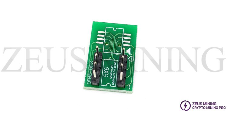 QFN8 to DIP8 programmer adapter for sale