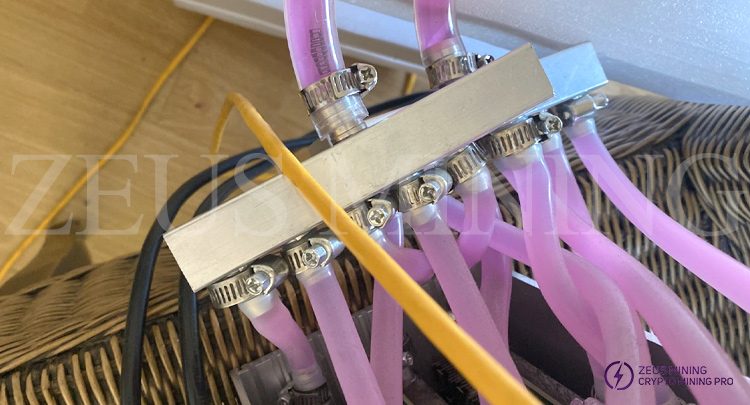 Water cooling water separator application