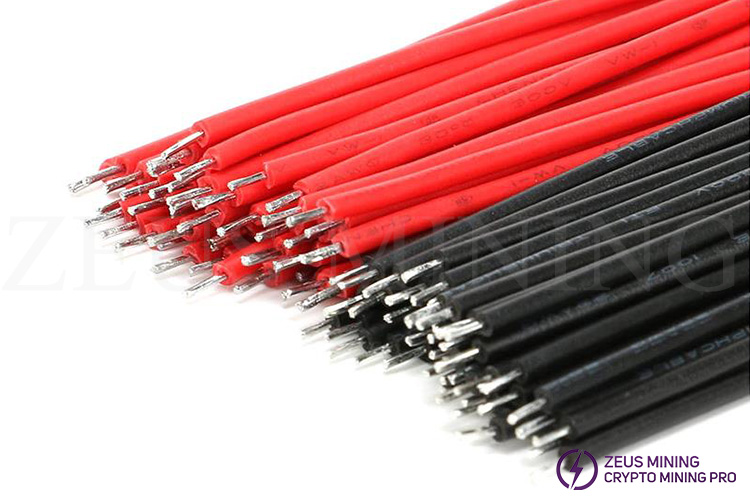 Tin-plated main board jumper wires