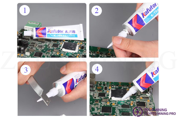 Kafuter K-704 silicone industrial adhesive operation method Kafuter K-704 silicone industrial adhesive operation method