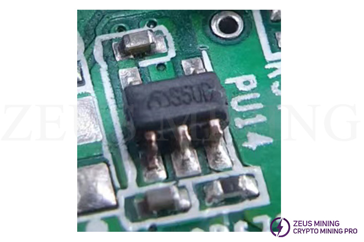 ME6211A18M3G location on CK5 hash baord