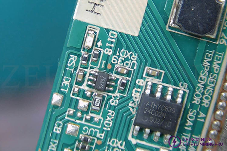 RS2057XC6 on M20S hash board