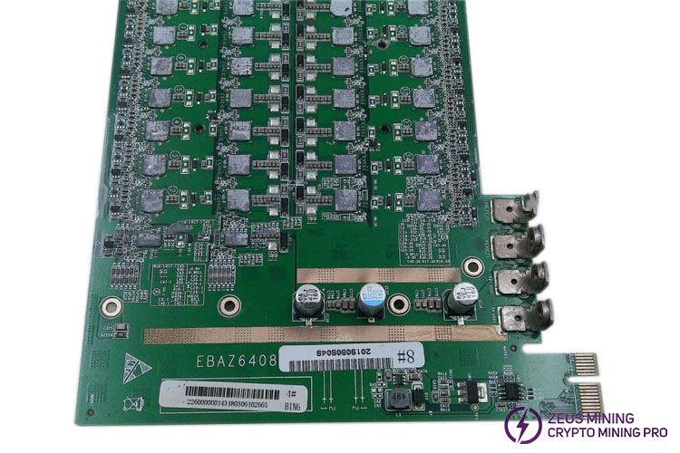 Ebit E10 PCB hash board