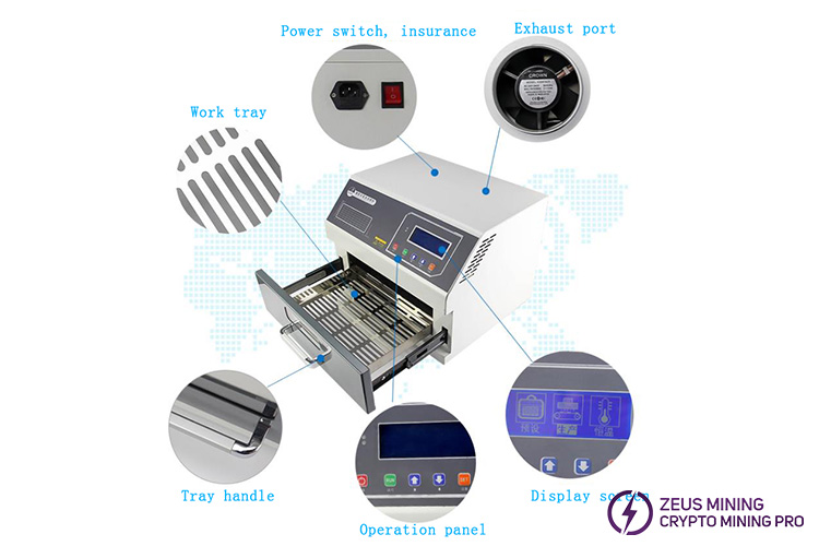 ZB2015HL reflow oven button