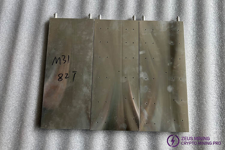 M31 82T Aluminum Water Cooled Plate