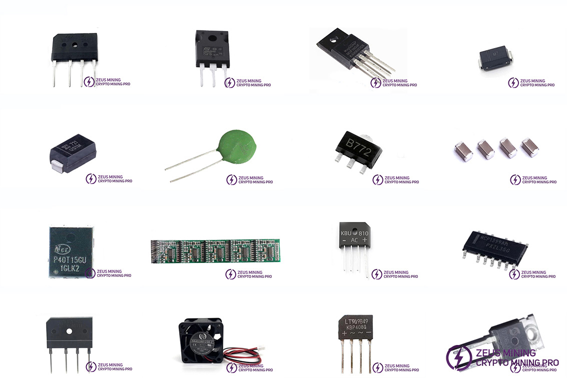 Avalon PSU universal BOM list