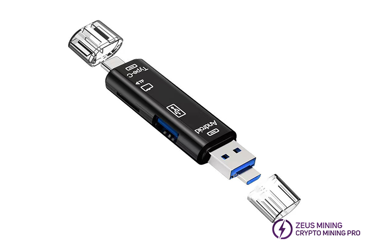 Universal 5in1 OTG Card Reader Zeus Mining