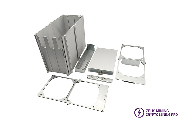 S17+ aluminium shell case kit
