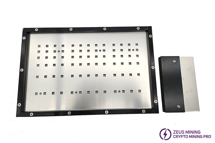 T17E thermal grease scraped mold T17E thermal grease scraped mold