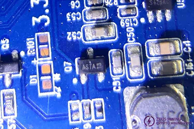 ASTA marking transistor