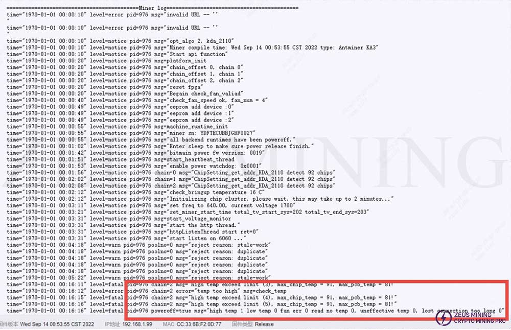 high temperature notes