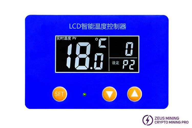 ASIC oil cooling temperature controller temperature correction