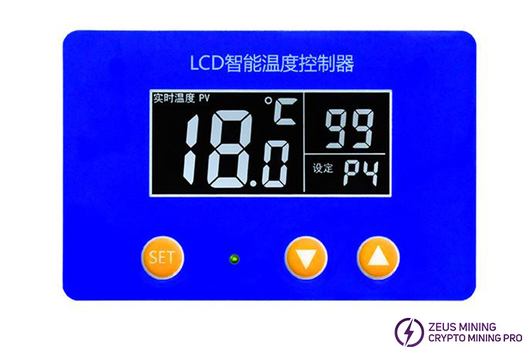 ASIC oil cooling temperature controller high-temperature alarm