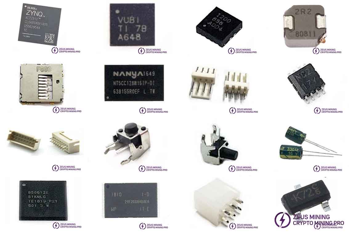 Antminer S9 Control Board BOM lists Antminer S9 Control Board BOM lists