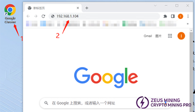 obtained IP into Google