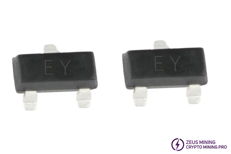 EY marking transistor