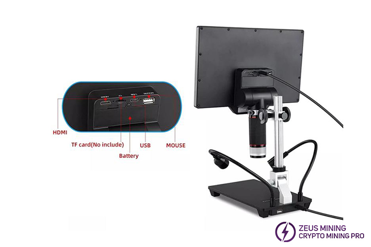 1080P LCD digital microscope for sale