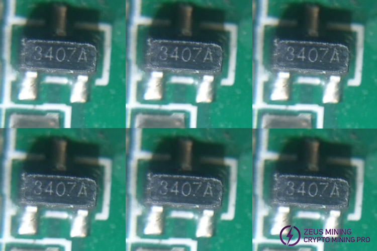 3407 marking transistor