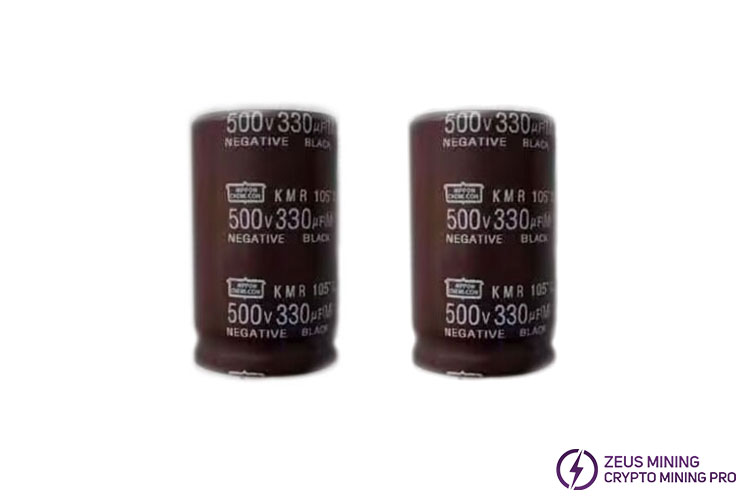 electrolytic capacitor 500V 330uF