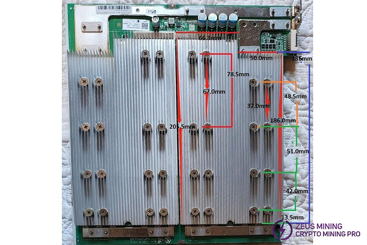 Antminer S19PRO water cooling board kit Antminer S19PRO water cooling board kit