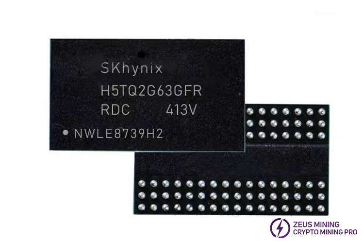 H5TQ2G63GFR-RDC memory chip for Whatsminer control board