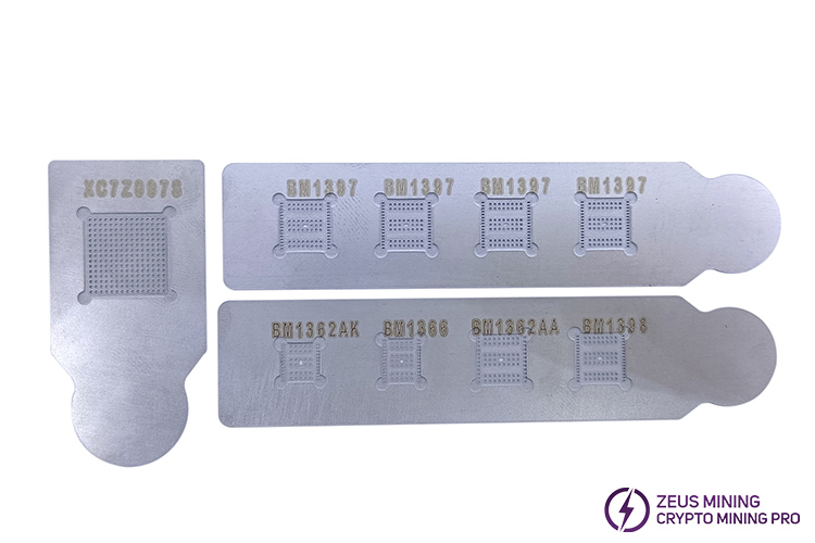 BM1362AK chip tin stencil