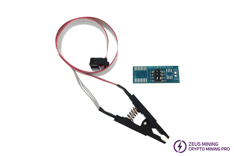 CH341A SOP8 to DIP8 test burning clip CH341A SOP8 to DIP8 test burning clip