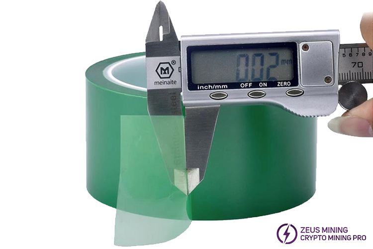 insulation protection green PET tape insulation protection green PET tape