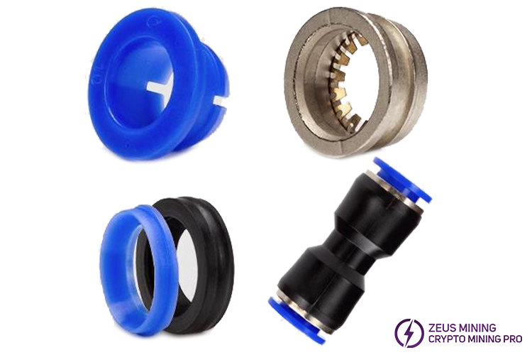pneumatic fitting plastic connector 12mm
