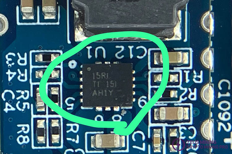15RI regulator chip location