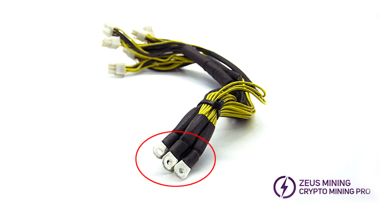 ring terminal connector for Antminer adapter cable