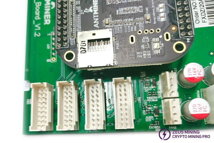 18P control board data interface