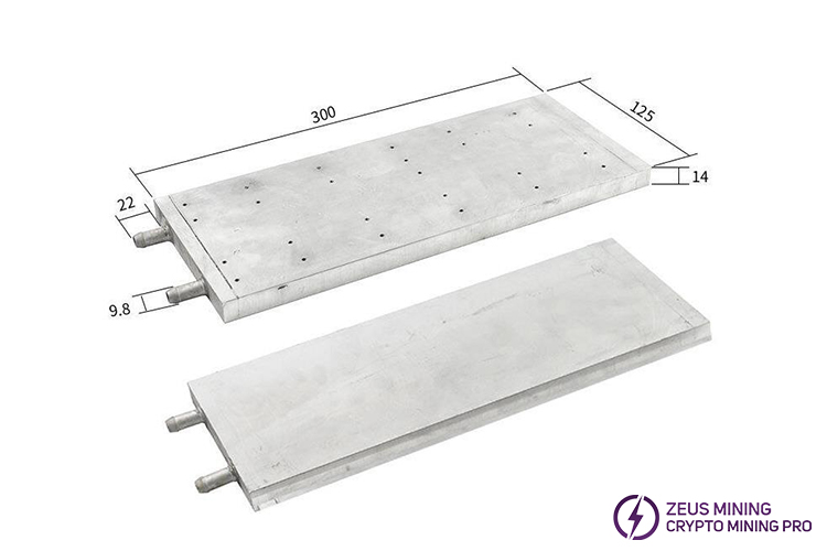 M30S Aluminum water liquid cooling block M30S Aluminum water liquid cooling block