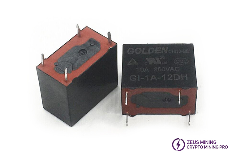 GI-1A-12DH power relay 4Pins