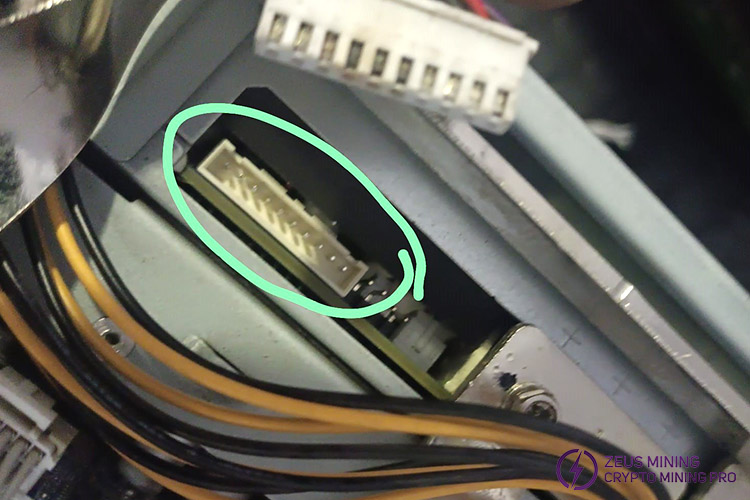 Avalon power supply and control board 10Pin socket