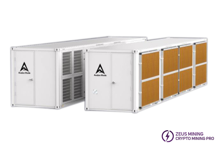 Avalon air cooling container