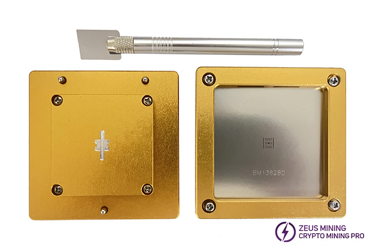 BM1362BD chip tin fixture for S19j pro+