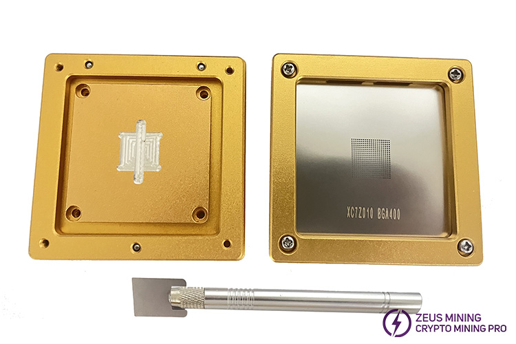 XC7Z010 control board CPU chip tin tool