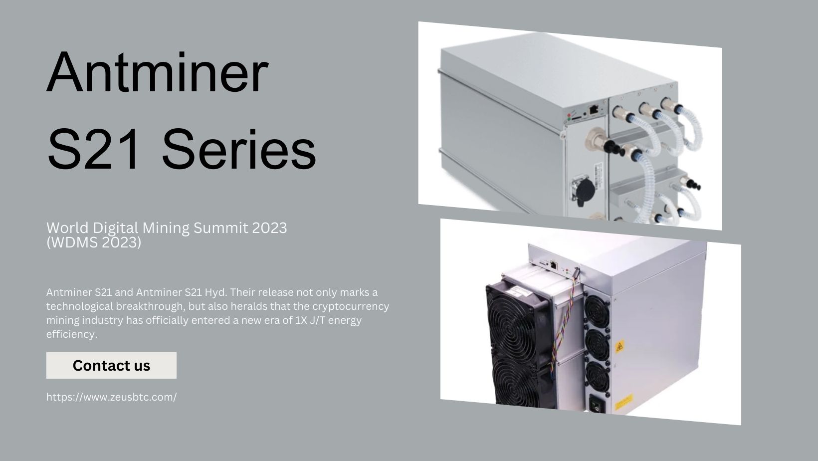 Antminer S21 series