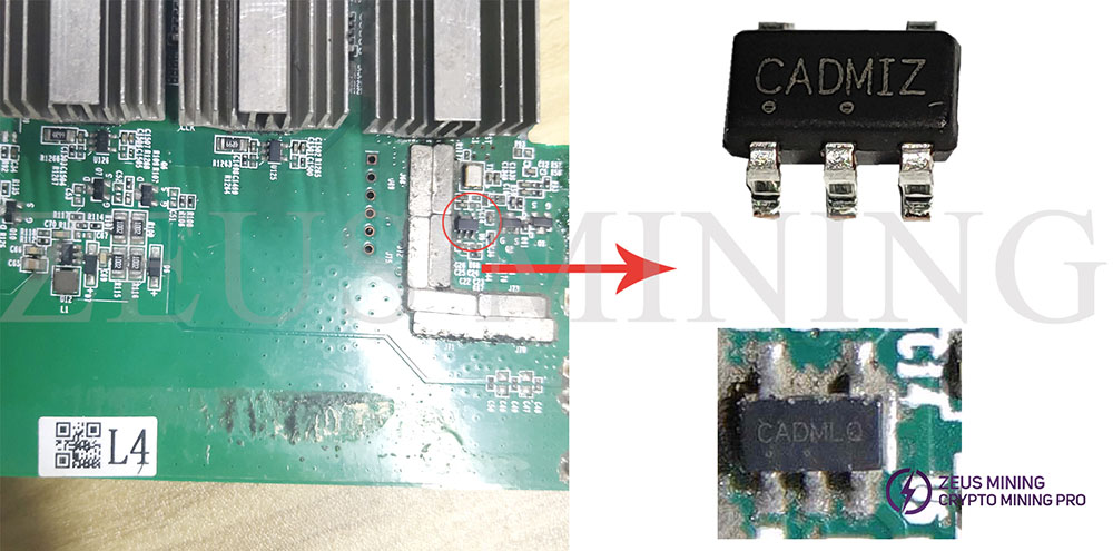 voltage regulator chip CADMIZ