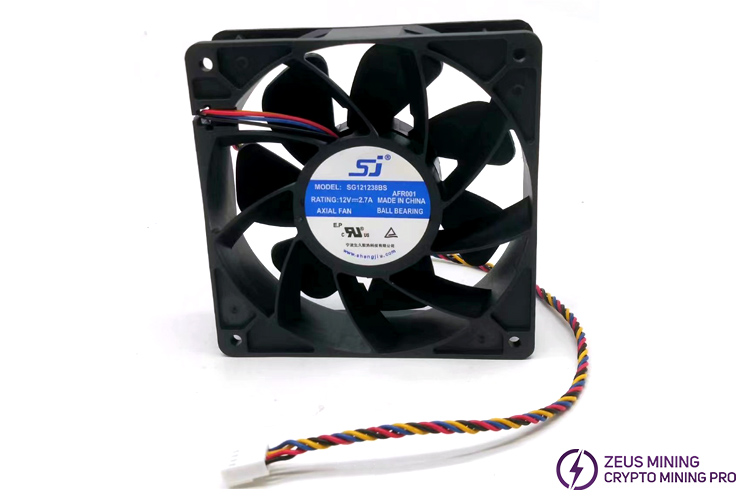 12V 2.7A cooling fan SG121238BS