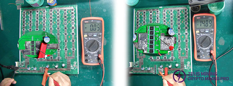 9003IB board replaces faulty MOS chip