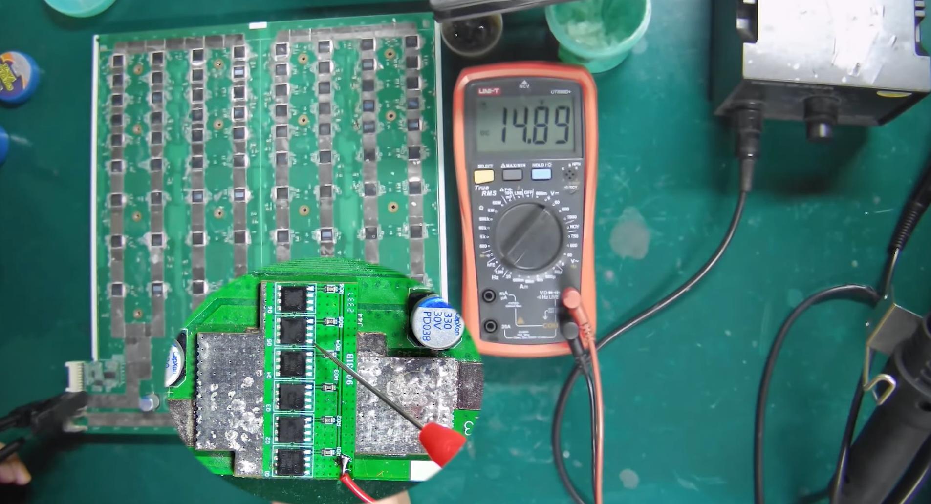 9003IB repair hash board