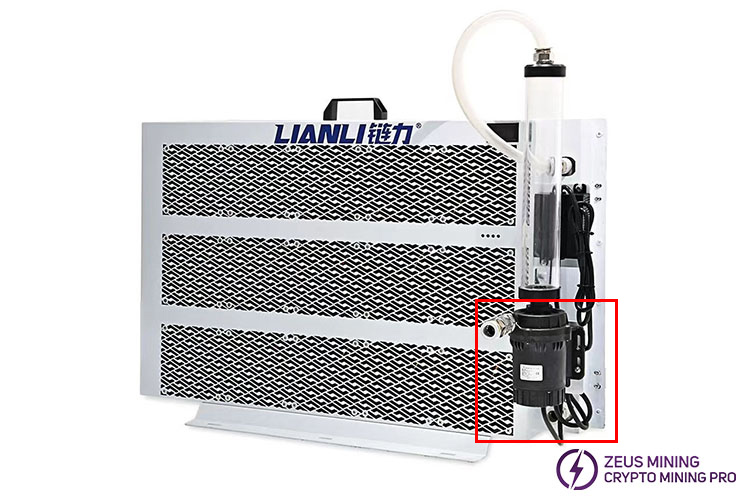 Lianli 12KW radiator DC55E-24160S water pump Lianli 12KW radiator DC55E-24160S water pump