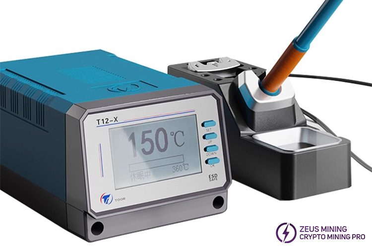 T12-X lead-free intelligent digital soldering station